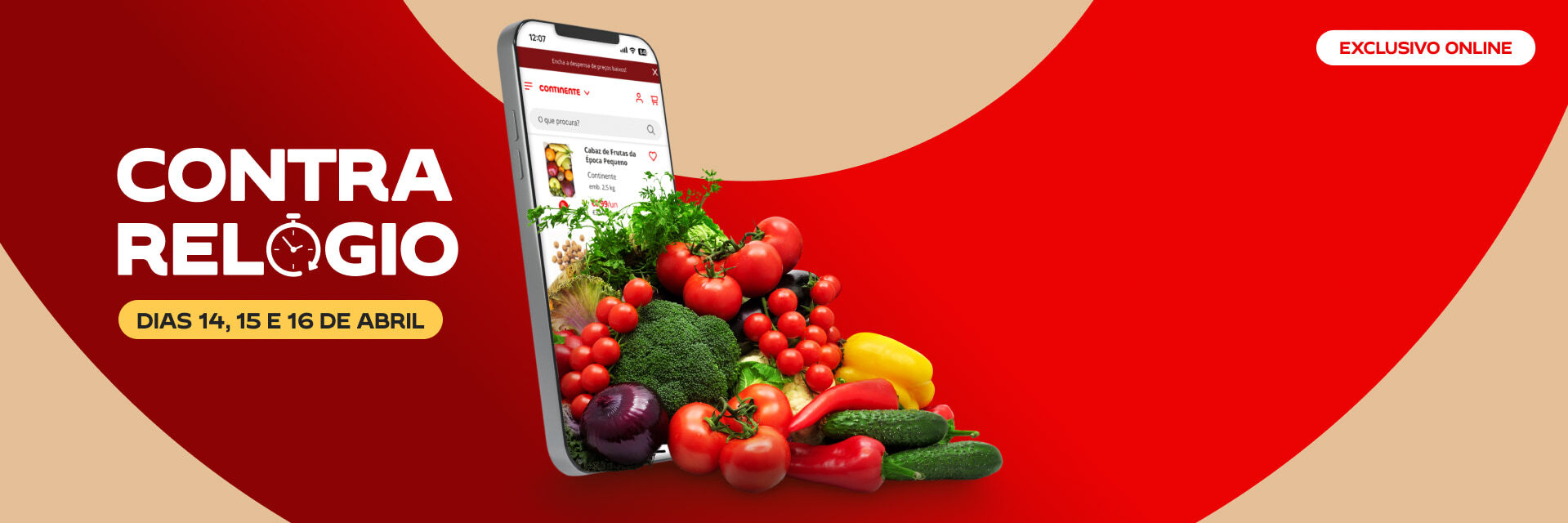 Contra-Rel&oacute;gio: S&oacute; nos dias 14, 15 e 16 de abril!