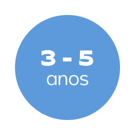 3 a 5 anos