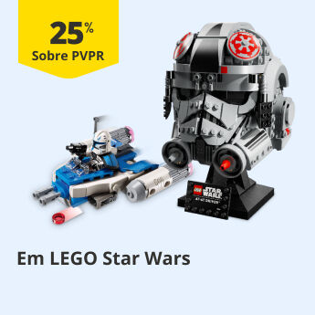 25% PVPR em LEGO Star Wars