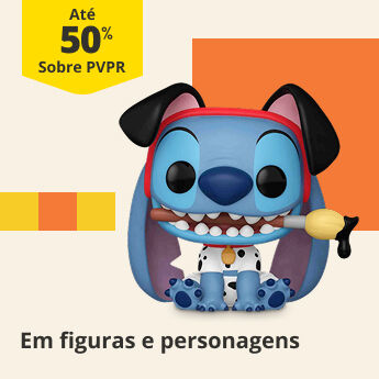 At&eacute; 50% PVPR em figuras e personagens
