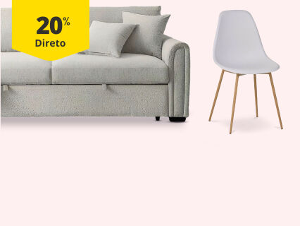 20% Desconto Direto em Mobiliário de Interior