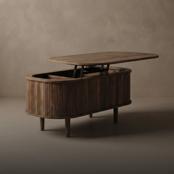 Mesa com eleva&ccedil;&atilde;o