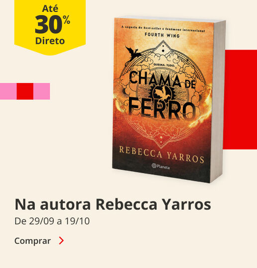 At&eacute; 30% na Autor Rebecca Yarros