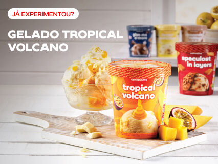 Gelado Tropical Volcano