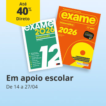 At&eacute; 40% Desconto Direto apoio escolar. De 14 a 27/04