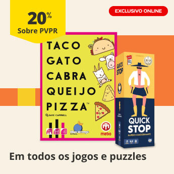 20% PVPR em todos os jogos e puzzles. Exclusivo Online