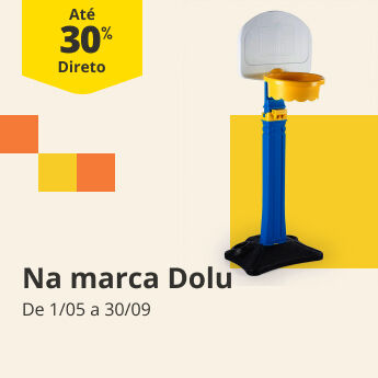 At&eacute; 30% Desconto Direto na marca Dolu