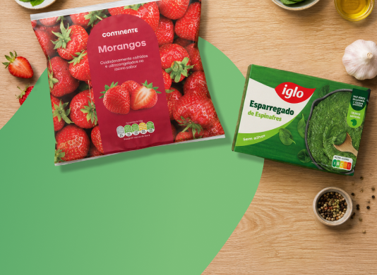 Vegetais e Frutas Congeladas