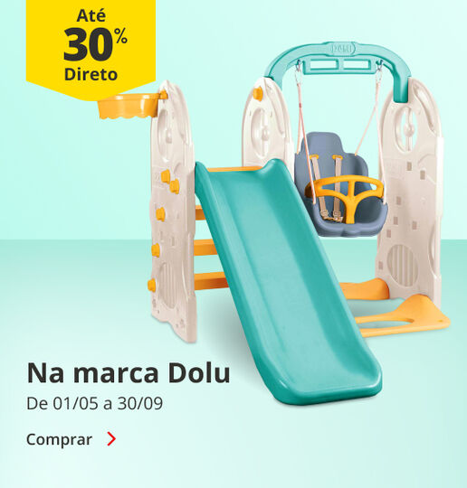 At&eacute; 30% Desconto Direto na marca Dolu. De 1/05 a 30/09
