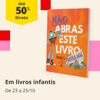 At&eacute; 50% em livros infantis