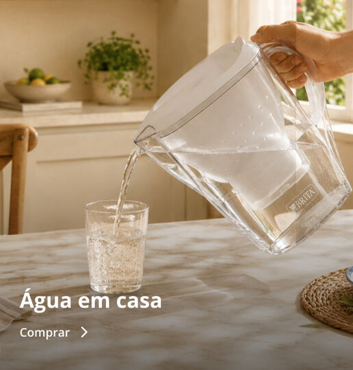 &Aacute;gua em casa