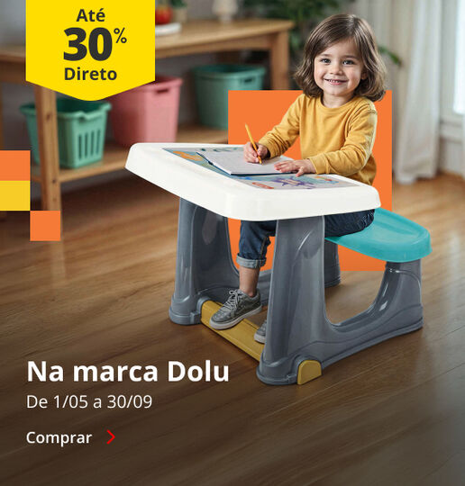 At&eacute; 30% Desconto Direto na marca Dolu
