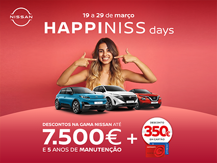 Happiniss Days de 19 a 29/03