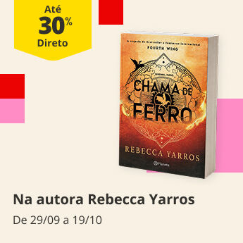 At&eacute; 30% na autora Rebecca Yarros