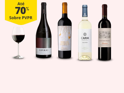 null Até 70% PVPR em Vinhos Premiados