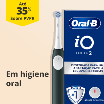 At&eacute; 35% PVPR em Higiene Oral