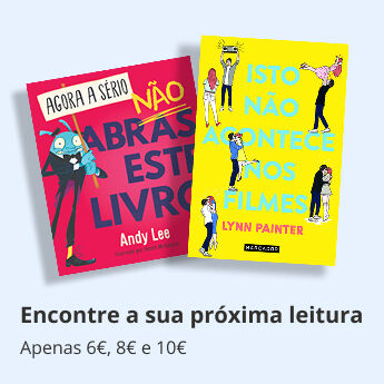Livros por apenas 6, 8 e 10 &euro;