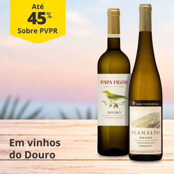 At&eacute; 45% PVPR em vinhos do Douro