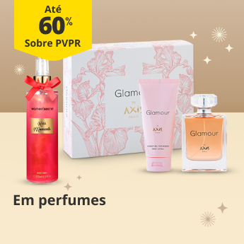 At&eacute; 60% em Perfumes