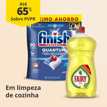 At&eacute; 65% em Limpeza da Cozinha