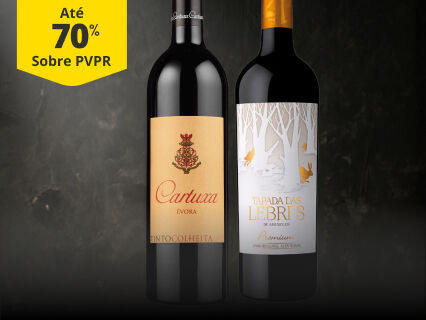 At&eacute; 70% PVPR em vinhos do Alentejo