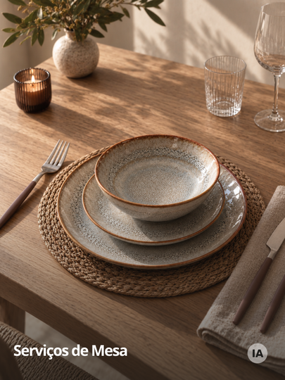 Servi&ccedil;os de Mesa