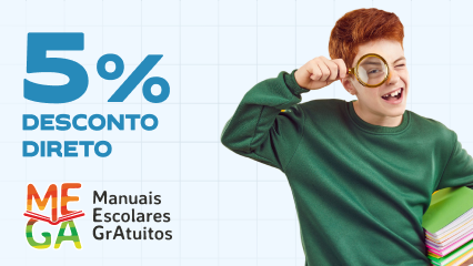 Entrega Gr&aacute;tis em manuais e cadernos de atividades