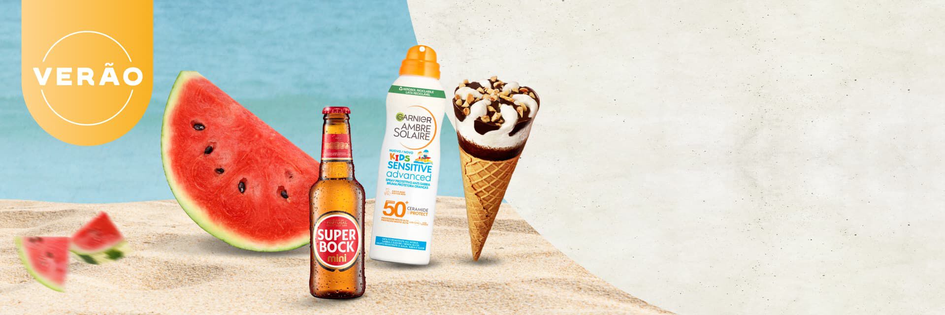 Verão: Como é bom sentir o sol e o mar.