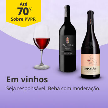At&eacute; 70% PVPR em Vinhos