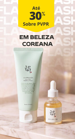 At&eacute; 30% PVPR em beleza coreana
