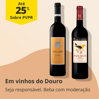 At&eacute; 25% PVPR em vinhos do Douro