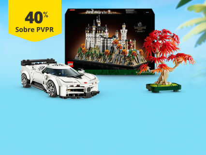 40% PVPR em LEGO