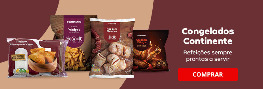 Congelados Continente. Comprar.