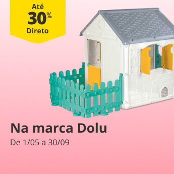 at&eacute; 30% Desconto na marca Dolu