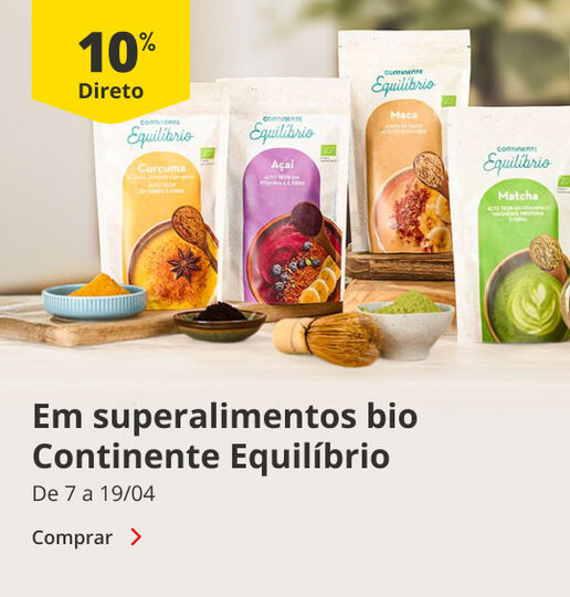 Superalimentos Bio da marca Continente Equilibrio 
