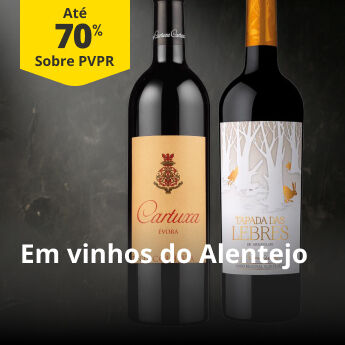At&eacute; 70% PVPR em vinhos do Alentejo