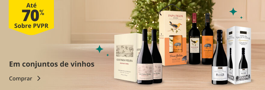 At&eacute; 70% PVPR em Conjuntos Vinhos