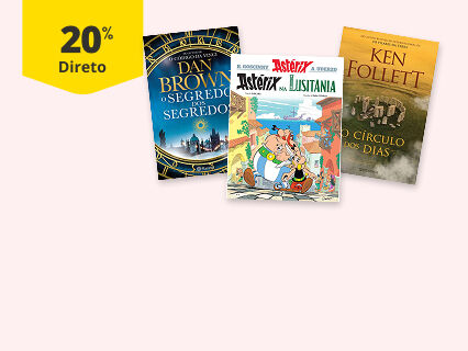 null 20% Desconto Direto em novidades de livros. De 24 a 26/10/2025