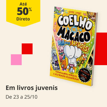 At&eacute; 50% em livros juvenis