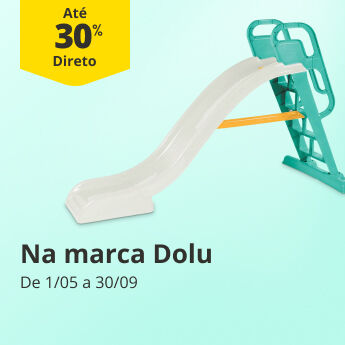 At&eacute; 30% DD na marca Dolu (1/5 a 30/9)