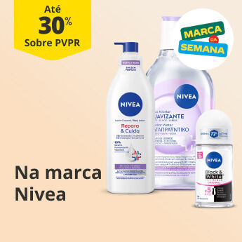 At&eacute; 30% PVPR na marca Nivea