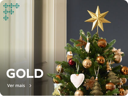 Linha decoração de Gold