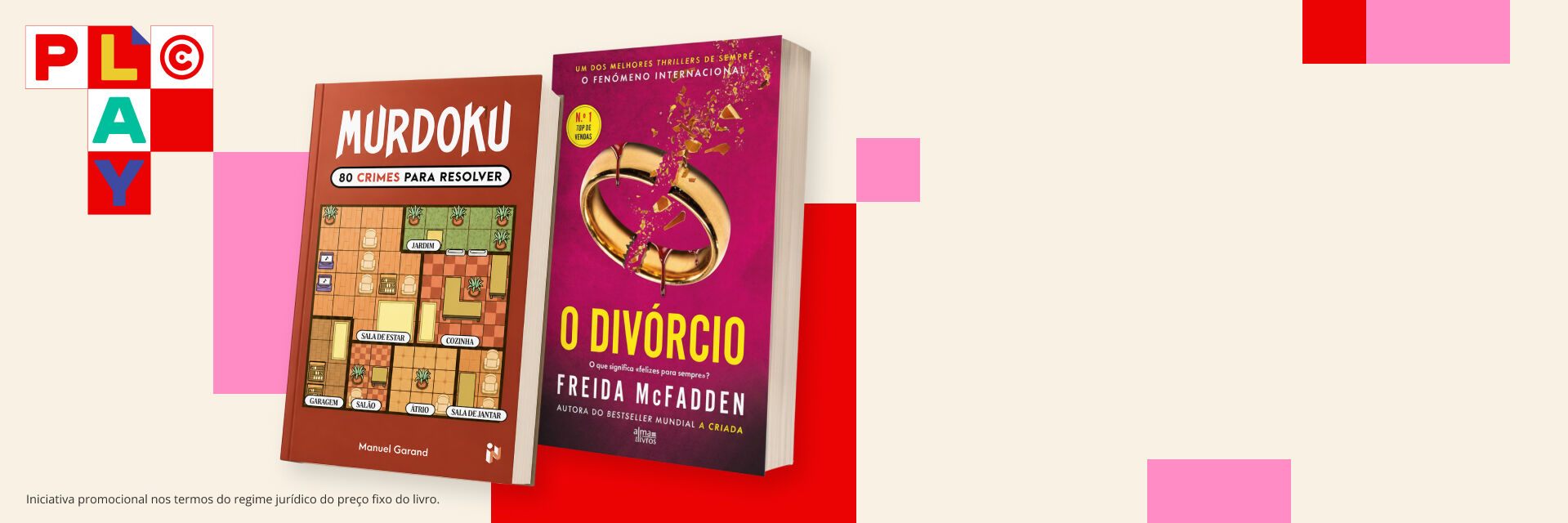 20% a 50% em livros. De 26 a 28/06