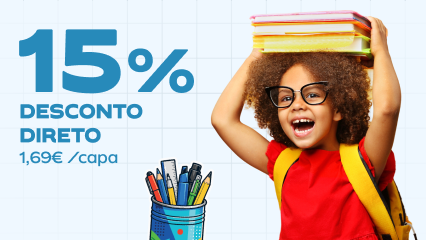 15% desconto direto, 1,69&euro; por capa