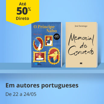 At&eacute; 50% em autores portugueses