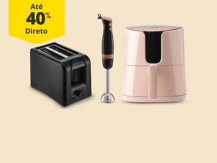 Até 40% Desconto Direto em Eletrodomésticos. De 02 a 28/12/2025