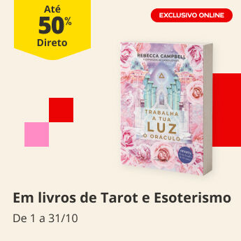 At&eacute; 50% DD em livros de Tarot e Esoterismo