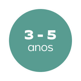 3 a 5 anos 3 a 5 anos