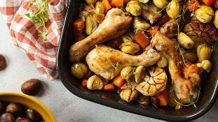 Receita Frango com Castanhas 