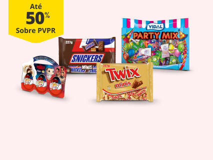 null Até 50% PVPR em Doçaria